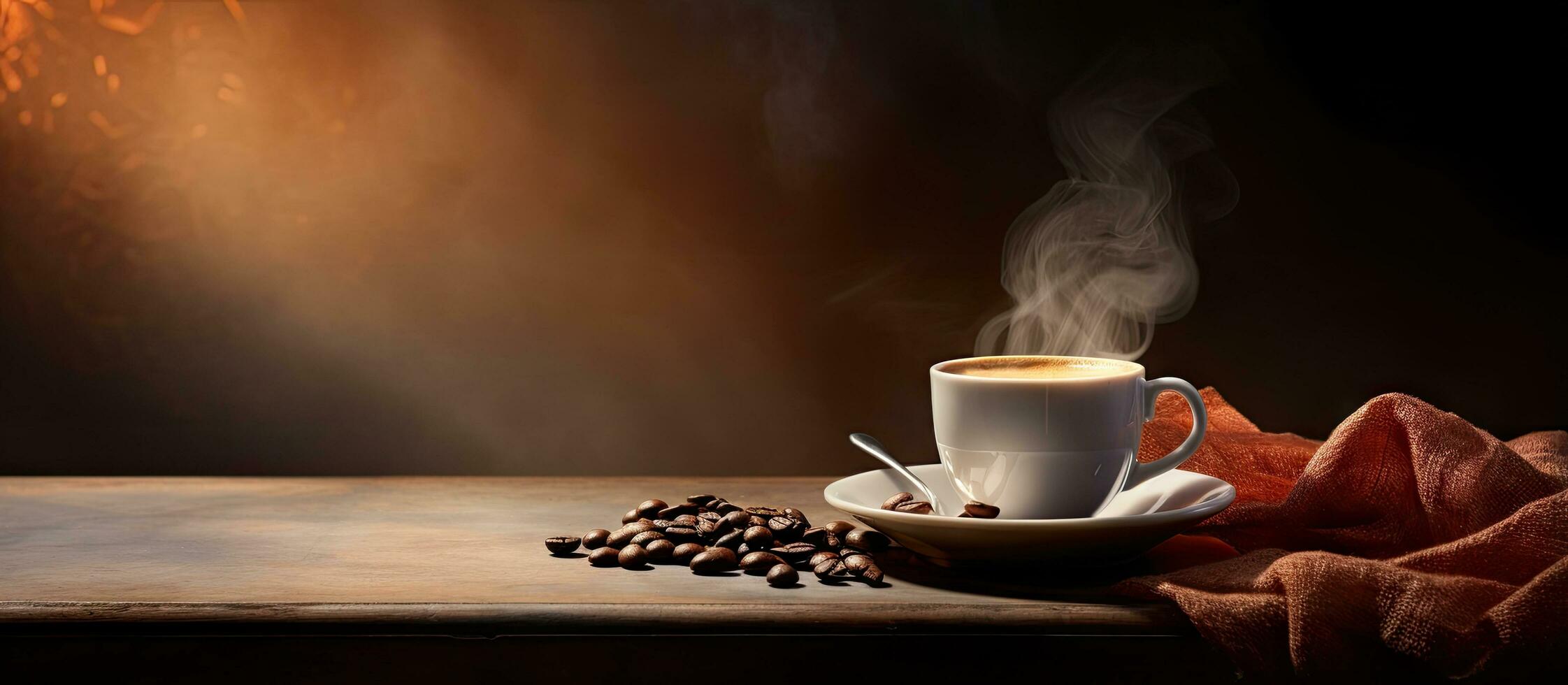 licht koffie breken sfeer foto