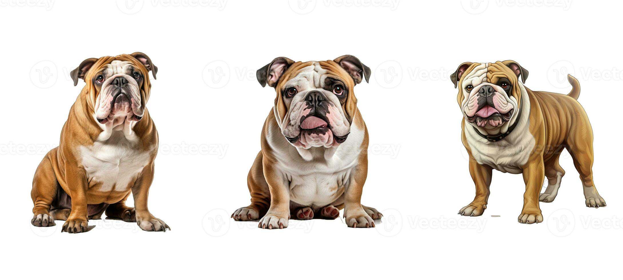 hoektand bulldog dier foto