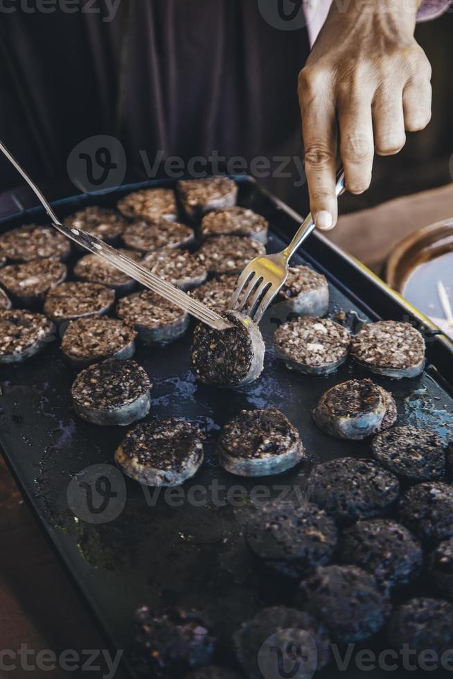 koken op de grill foto