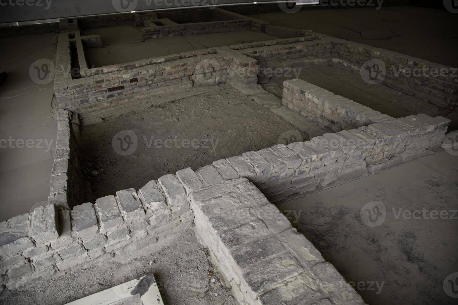 gaskamers in een concentratiekamp foto