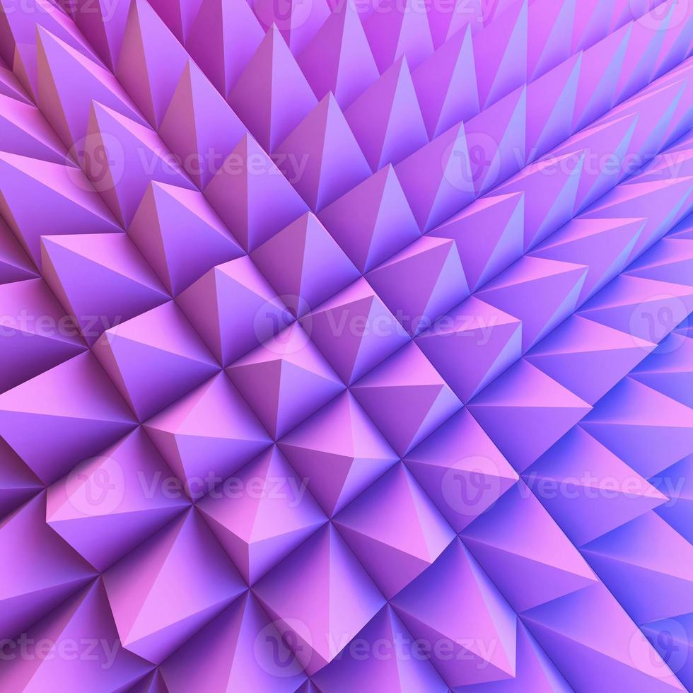 3d abstracte kleurrijke geometrische achtergrond foto