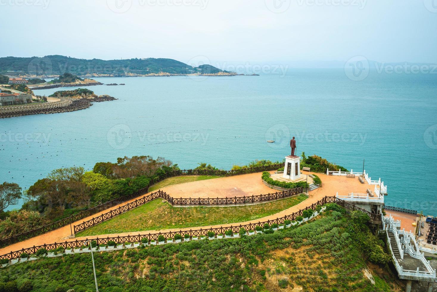 nangan-eiland dichtbij de haven van Fuao in Matsu, Taiwan foto