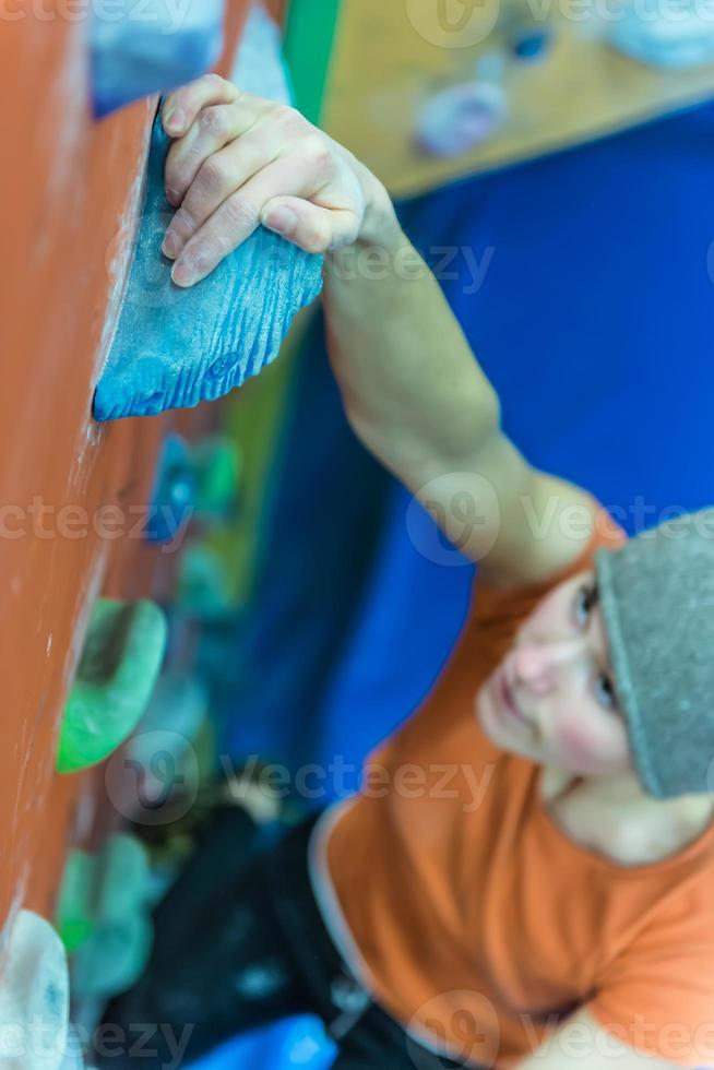 indoor klimmen meisje foto