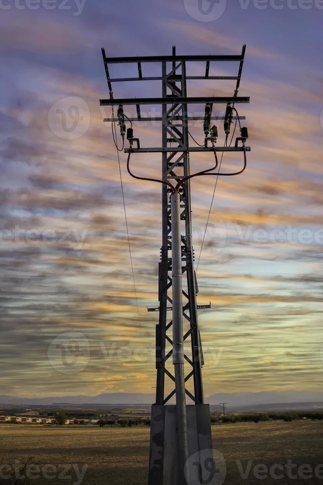 elektrisch torenlandschap foto