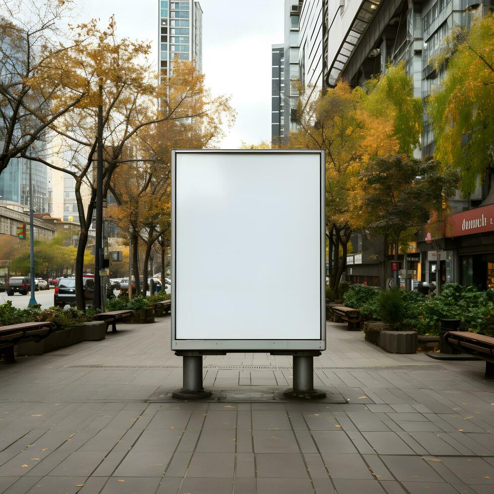 teken bord mockup ai generatief foto