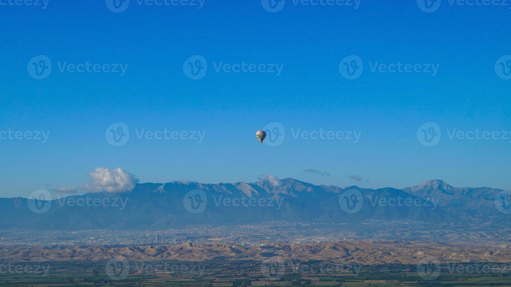 ballon in de lucht foto