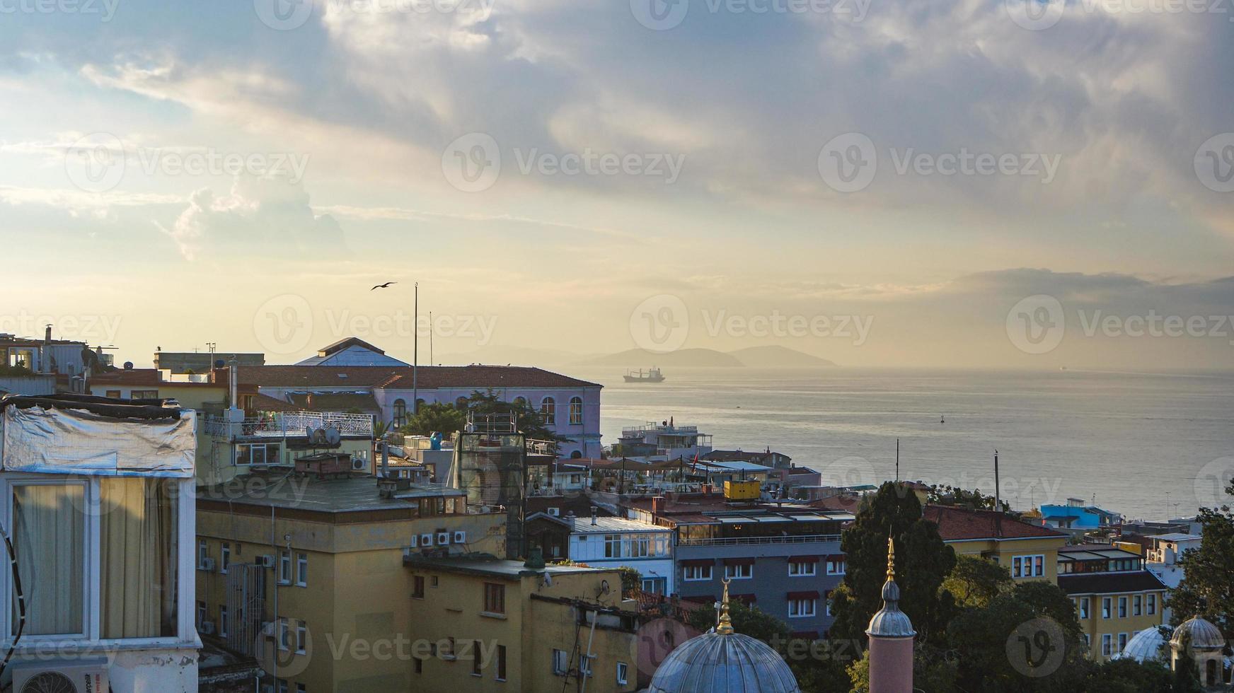 uitzicht op de stad istanbul foto