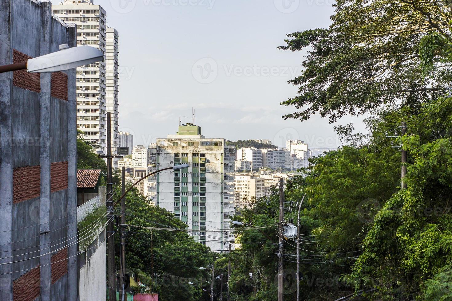 buurt van copacabana in rio de janeiro foto