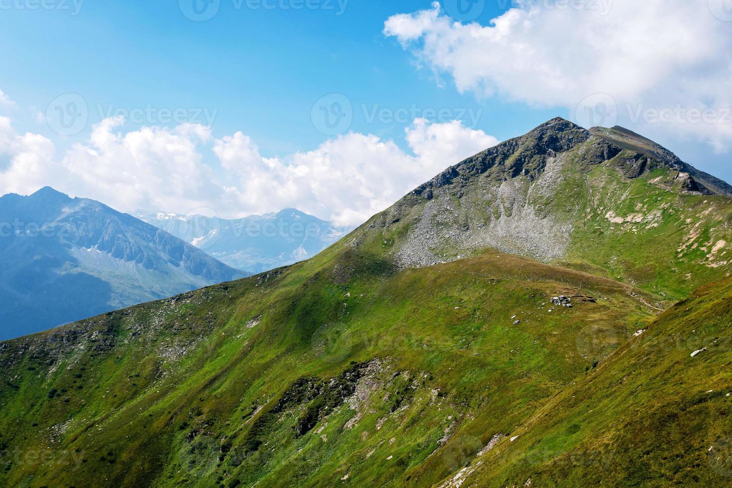 prachtig landschap van de Oostenrijkse Alpen, Europa. foto