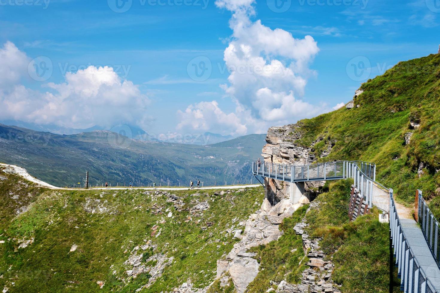 prachtig landschap van de Oostenrijkse Alpen, Europa. foto