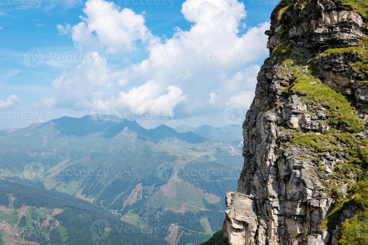 prachtig landschap van de Oostenrijkse Alpen, Europa. foto