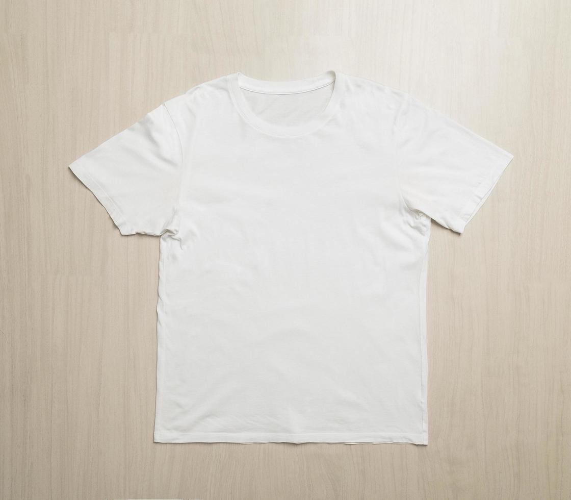 witte t-shirt mockup foto