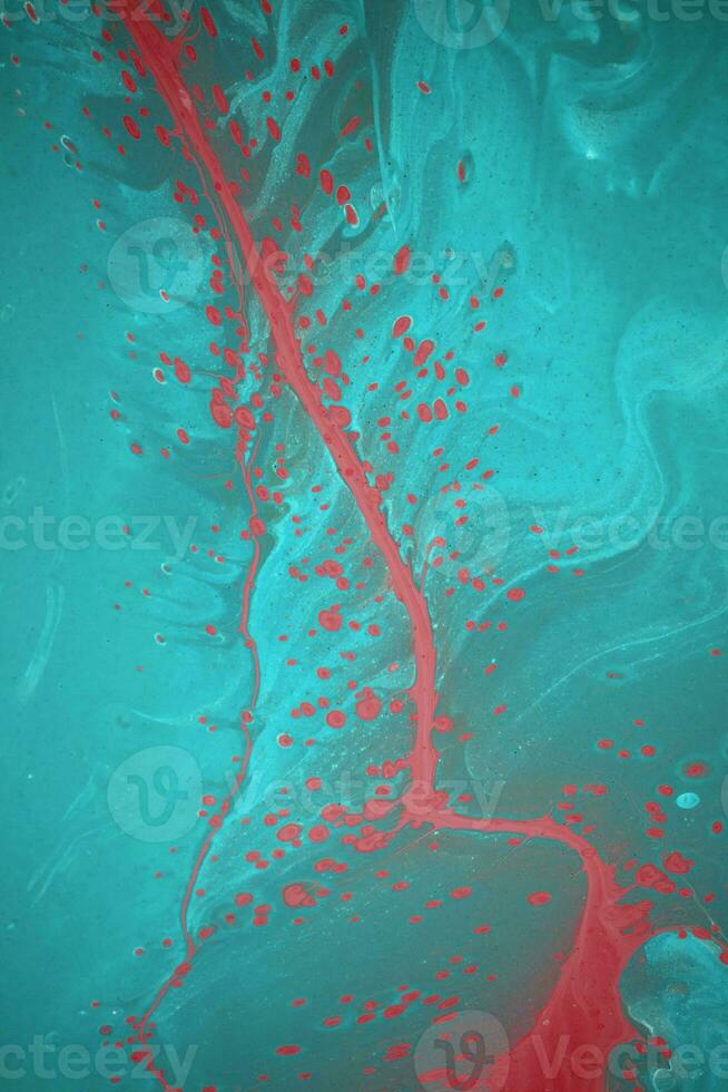 stijl bevat de wervelingen van marmeren of de rimpelingen van agaat. abstract schilderen, kan worden gebruikt net zo een modieus achtergrond voor achtergronden, affiches, kaarten, uitnodigingen, websites. foto