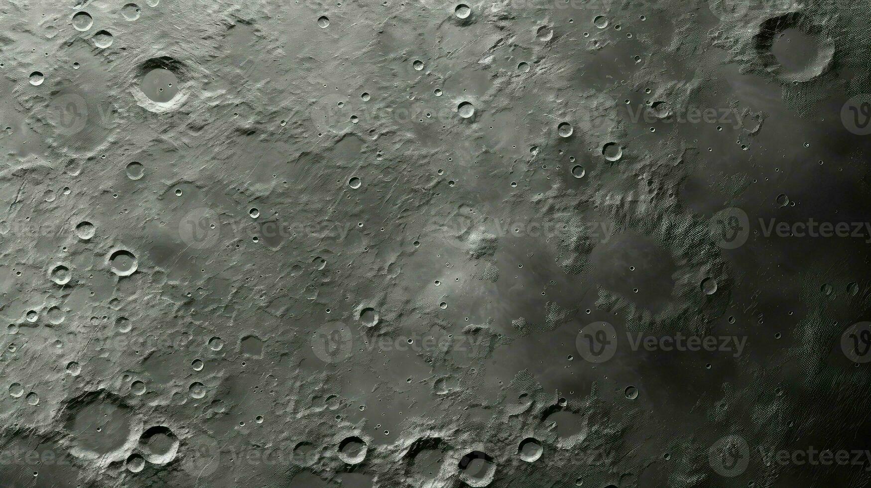 achtergrond maan- krater landschap ai gegenereerd foto