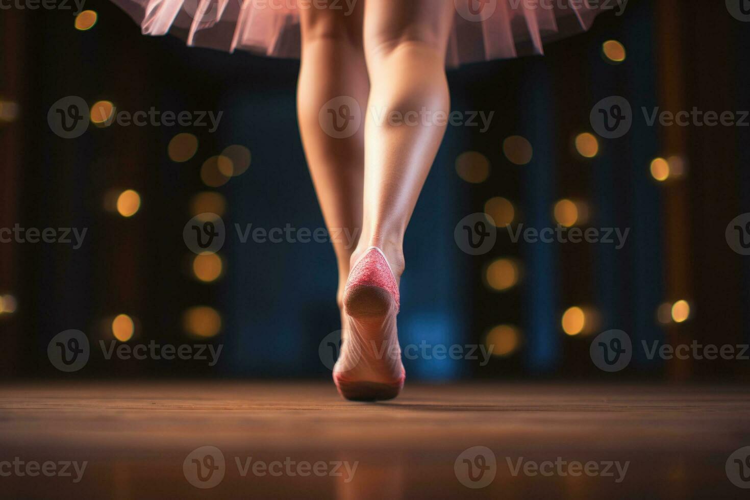 ballerina dansen in ballet klas. generatief ai foto