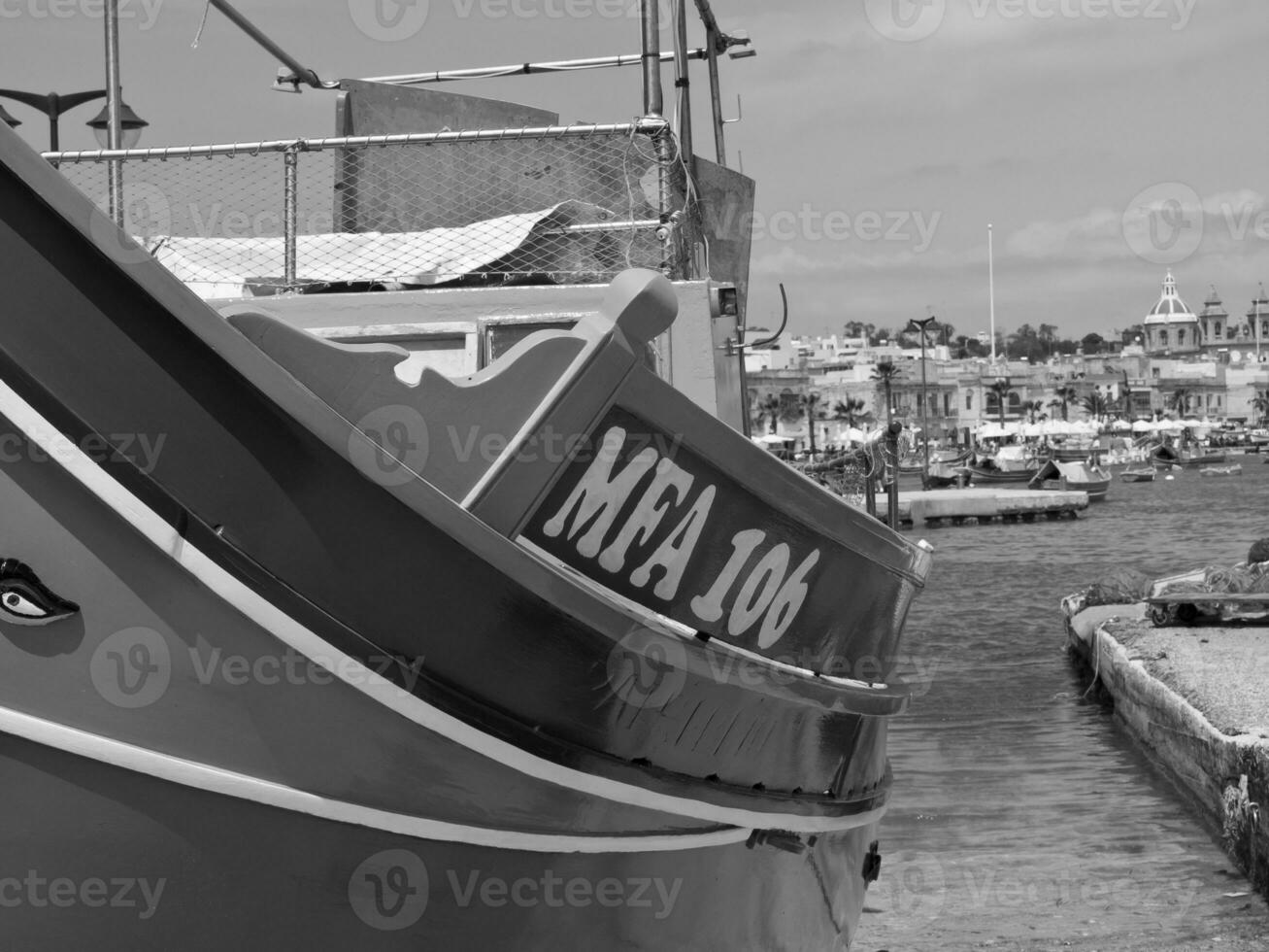 Malta eiland in de middellandse Zee zee foto