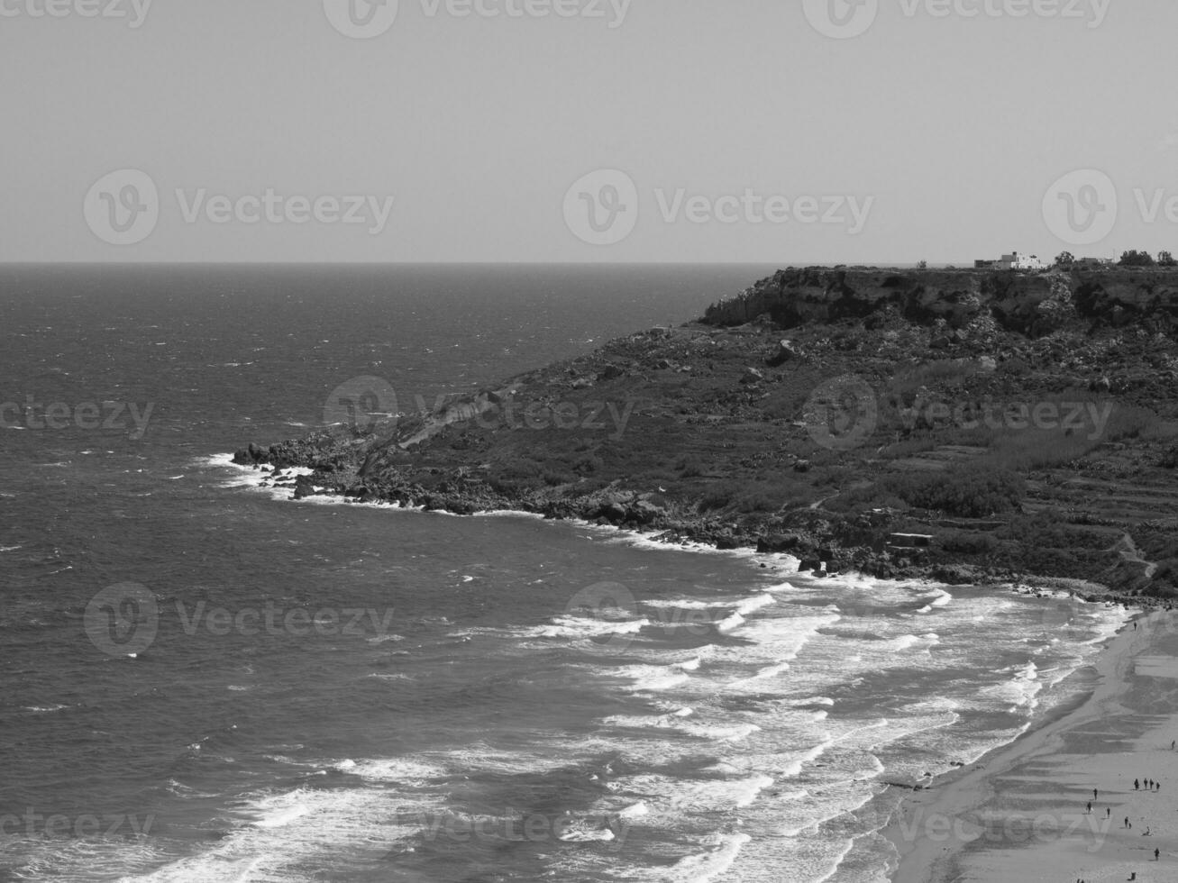 Malta eiland in de middellandse Zee zee foto