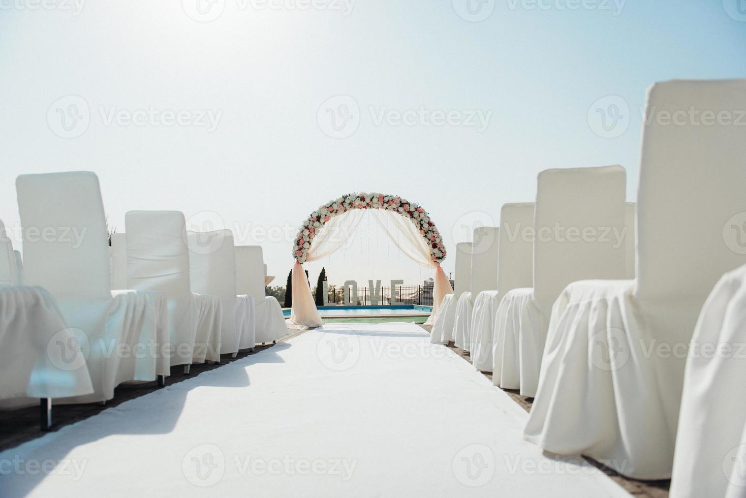 huwelijksceremonie gebied foto