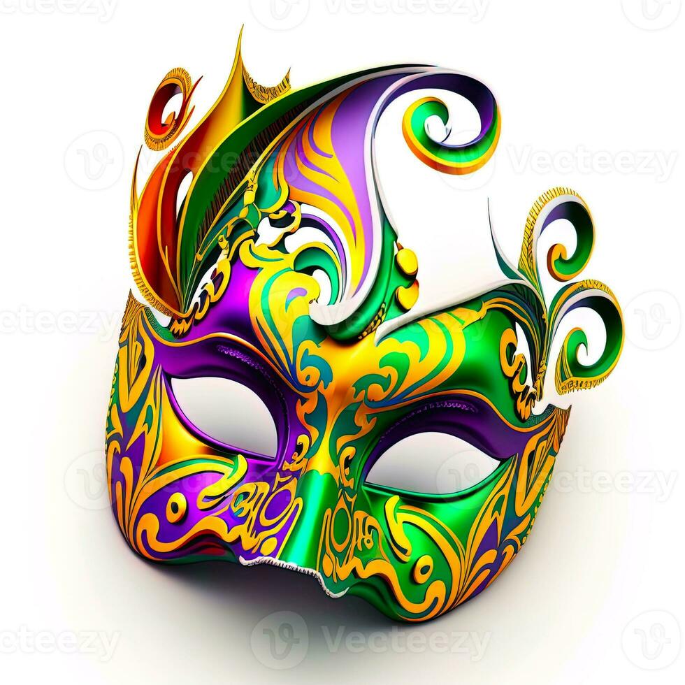 mardi gras feestelijk carnaval masker foto