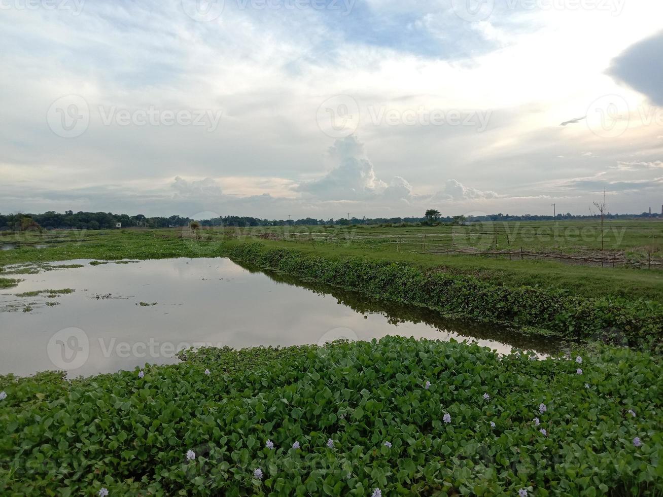 Kochuri pana en uitzicht op de lucht foto