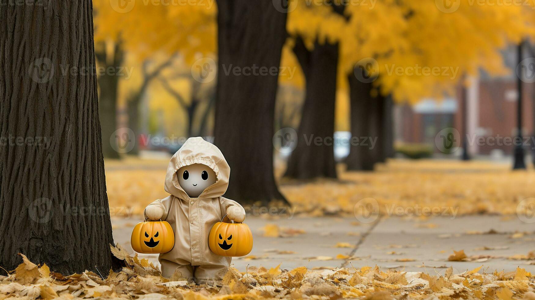 spook in de schaduwen, generatief ai foto