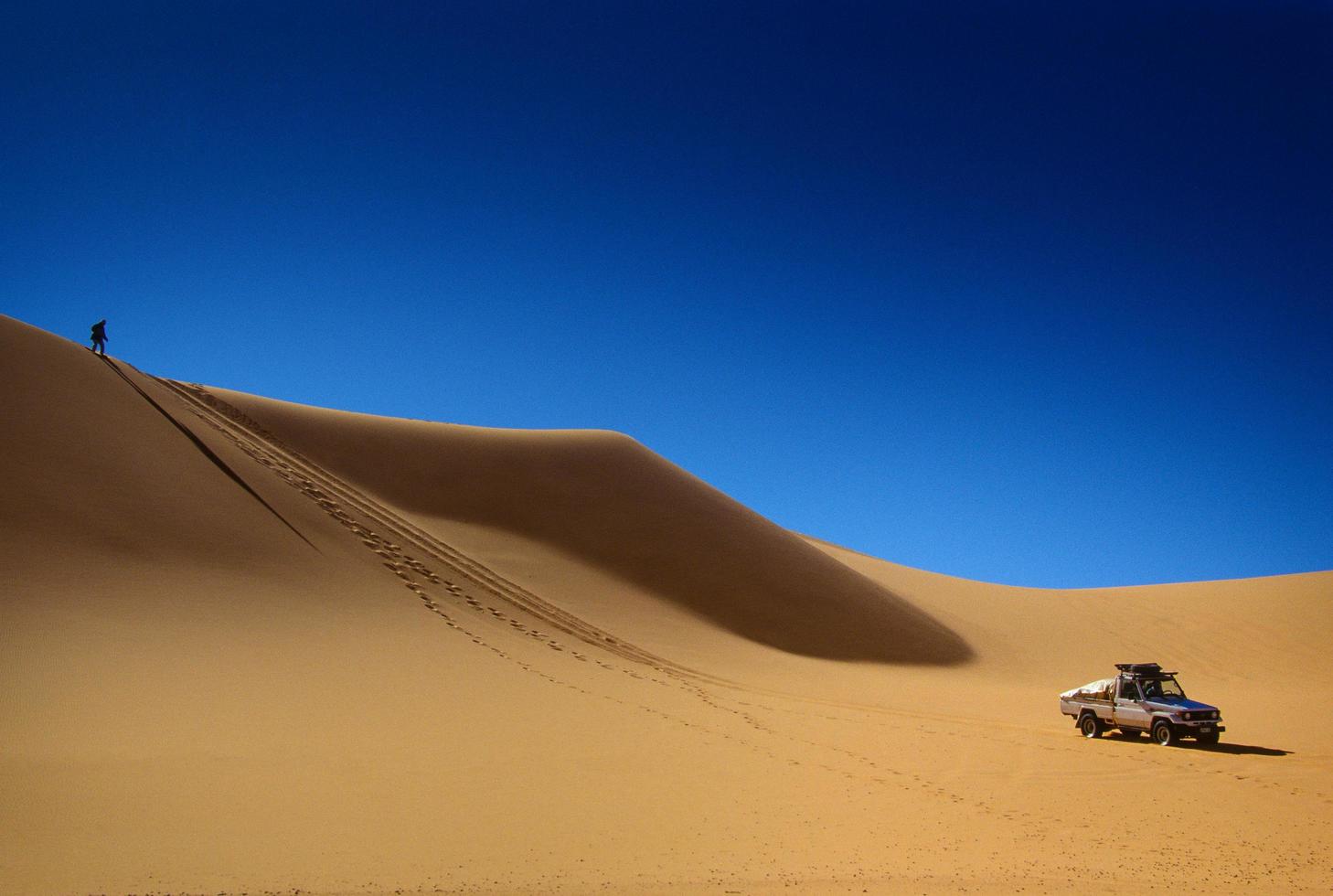 tassili n'ajjer woestijn, nationaal park, algerije - afrika foto