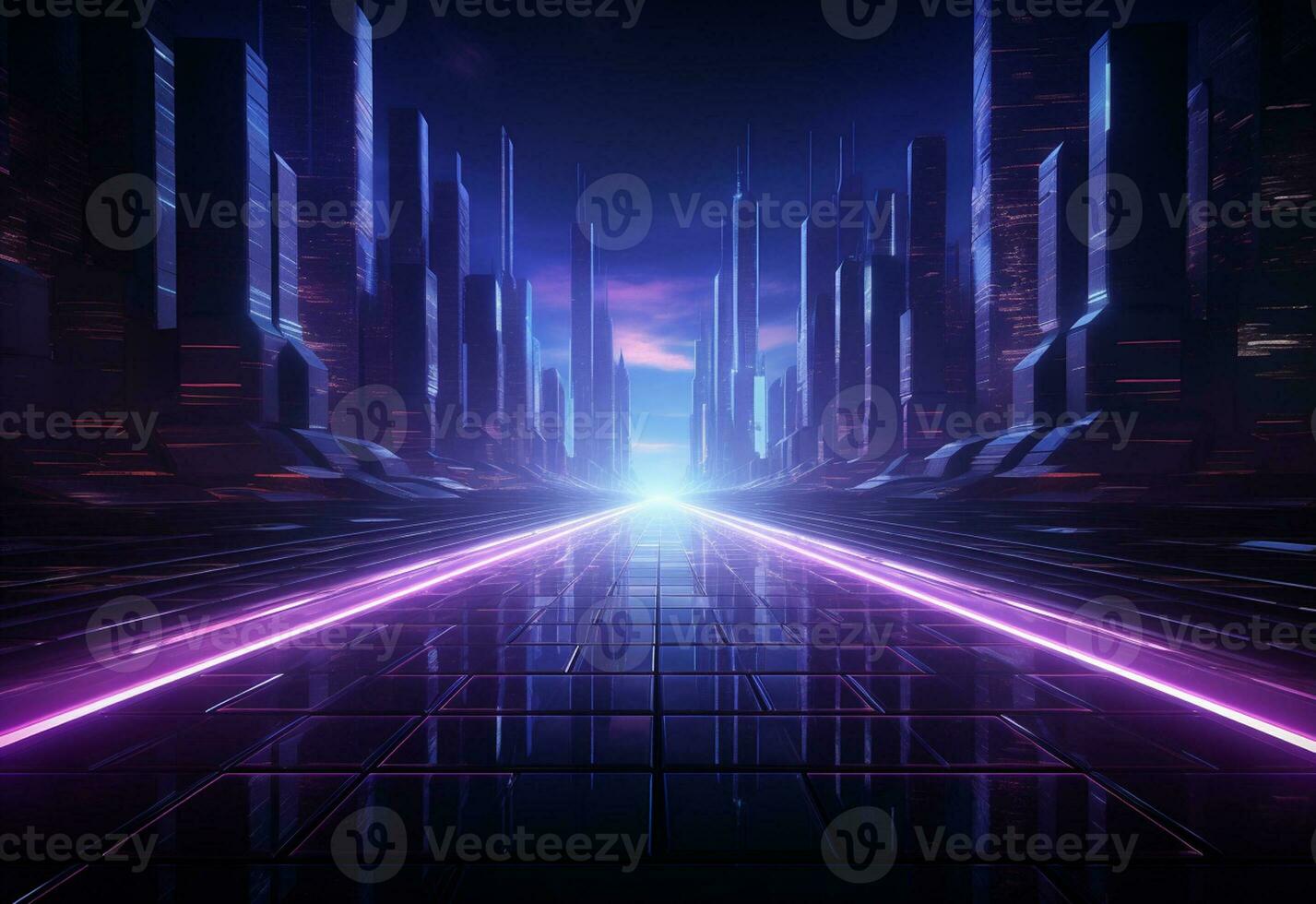 neon verlichte futuristische backdrop realistisch afbeelding, ultra hd, hoog ontwerp heel gedetailleerd foto