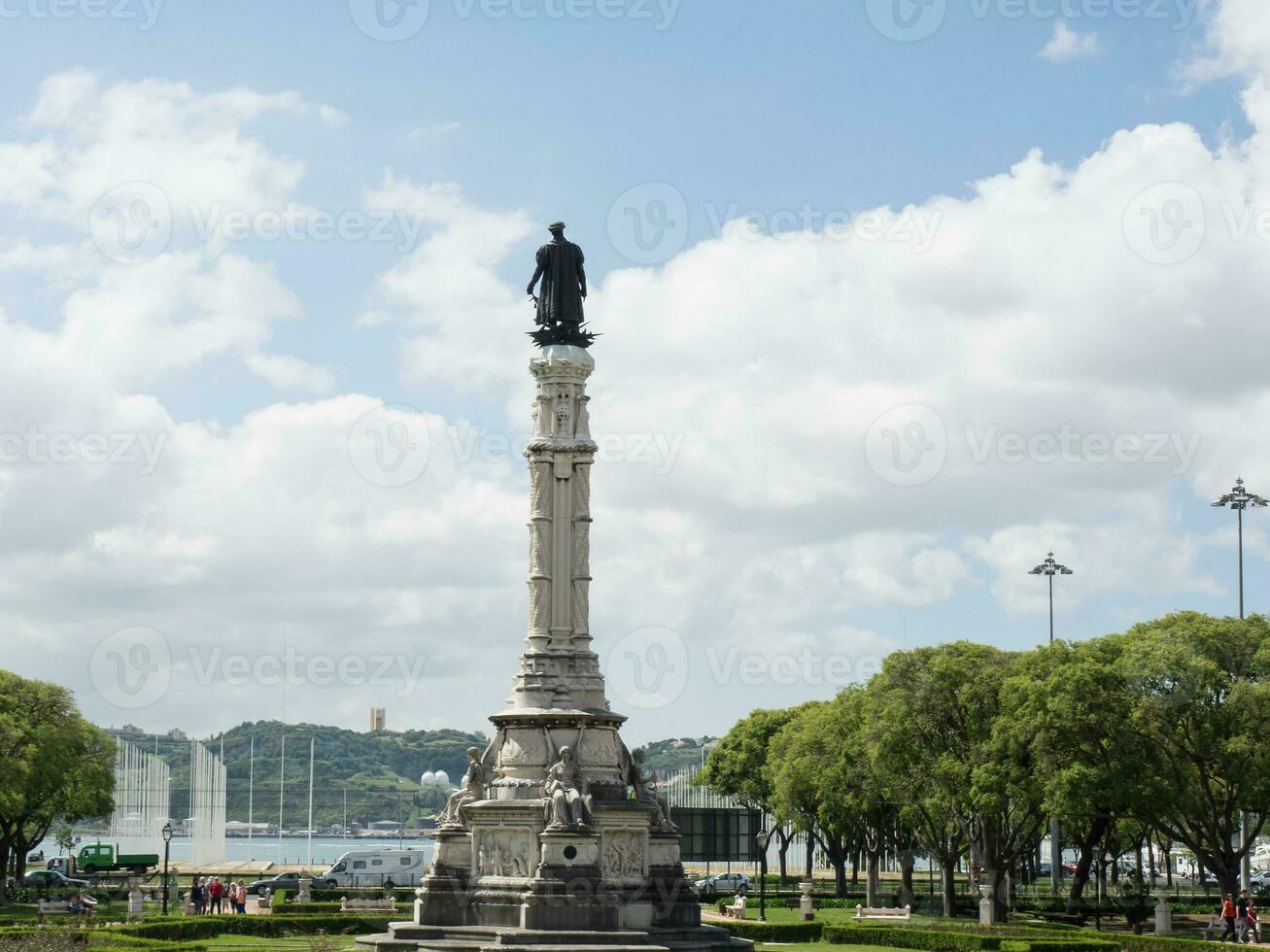 de stad van Lissabon in Portugal foto
