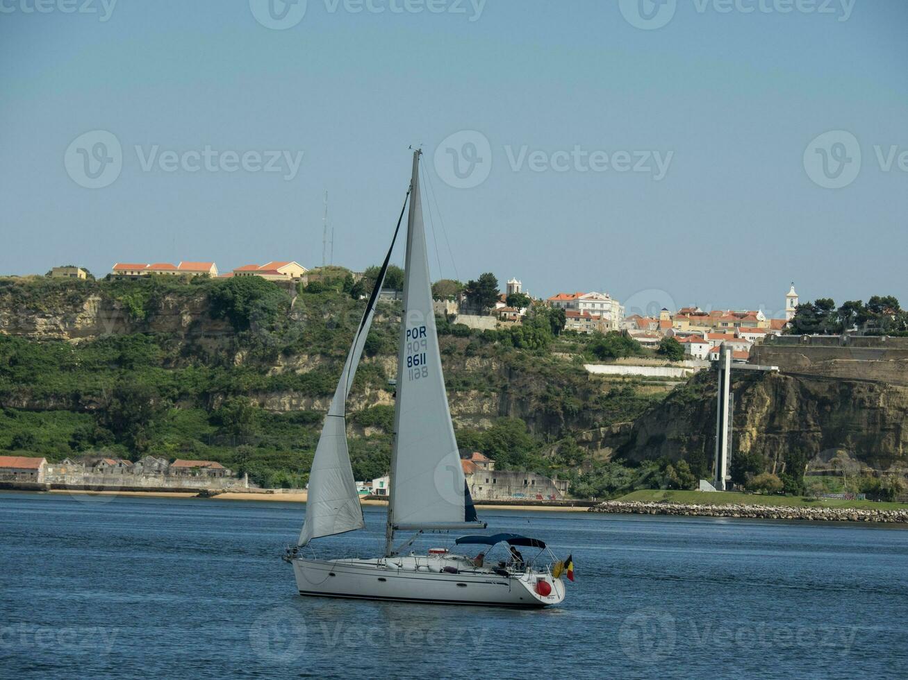 lissabon stad in portugal foto