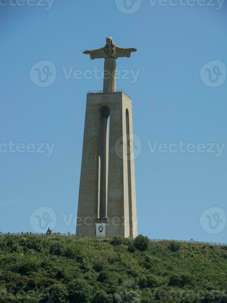 lissabon stad in portugal foto