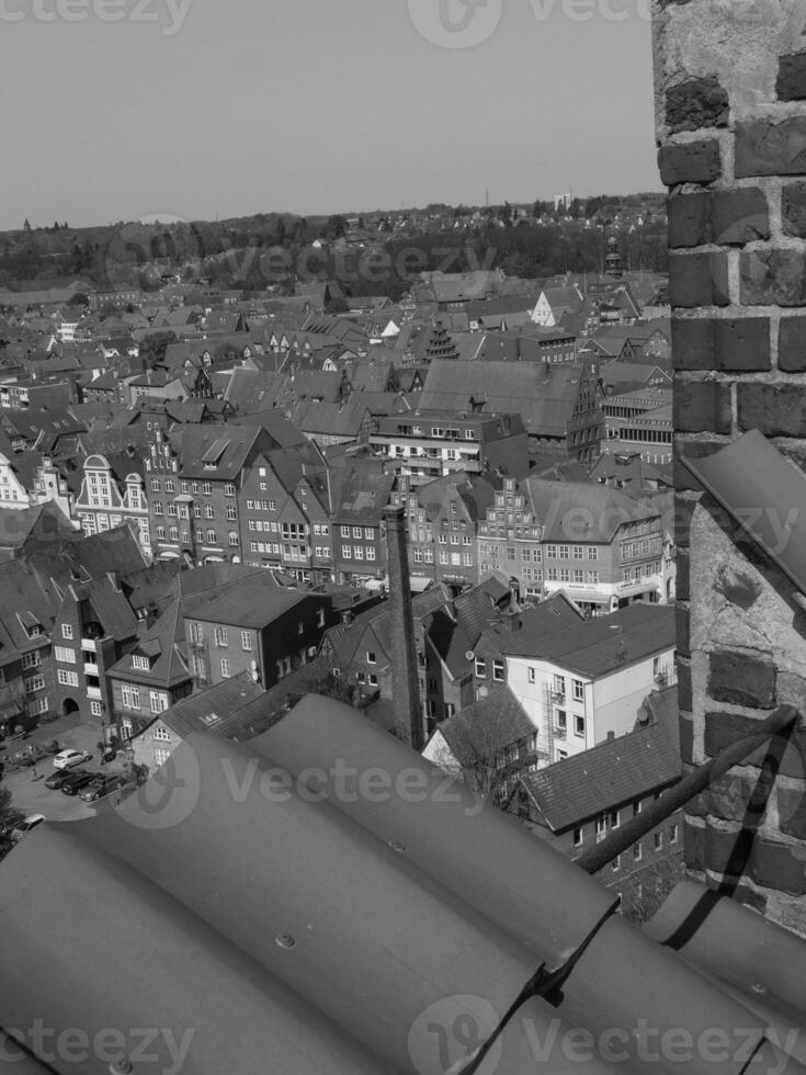 de stad van luneburg in Duitsland foto