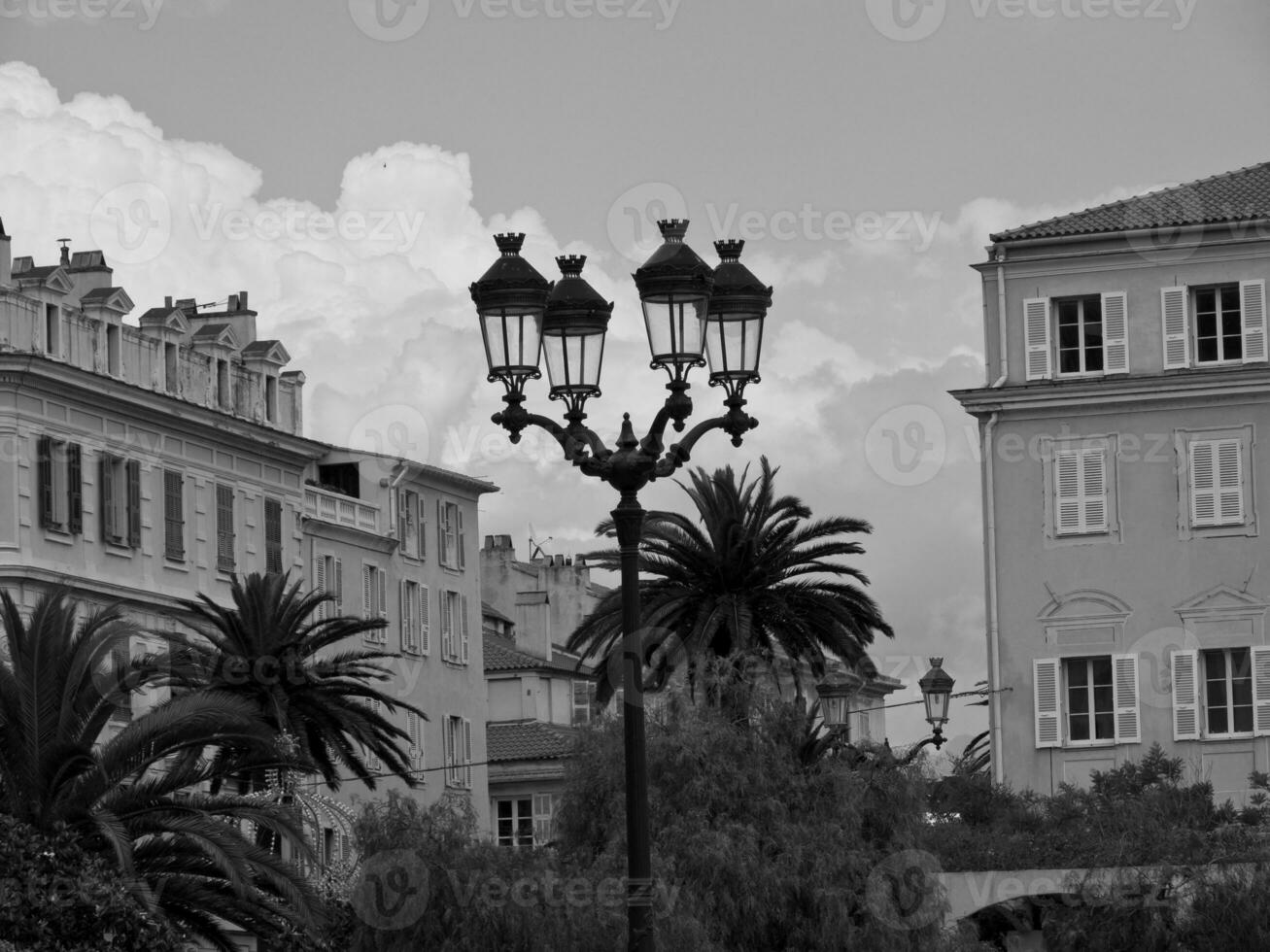 ajaccio op het eiland corsica foto