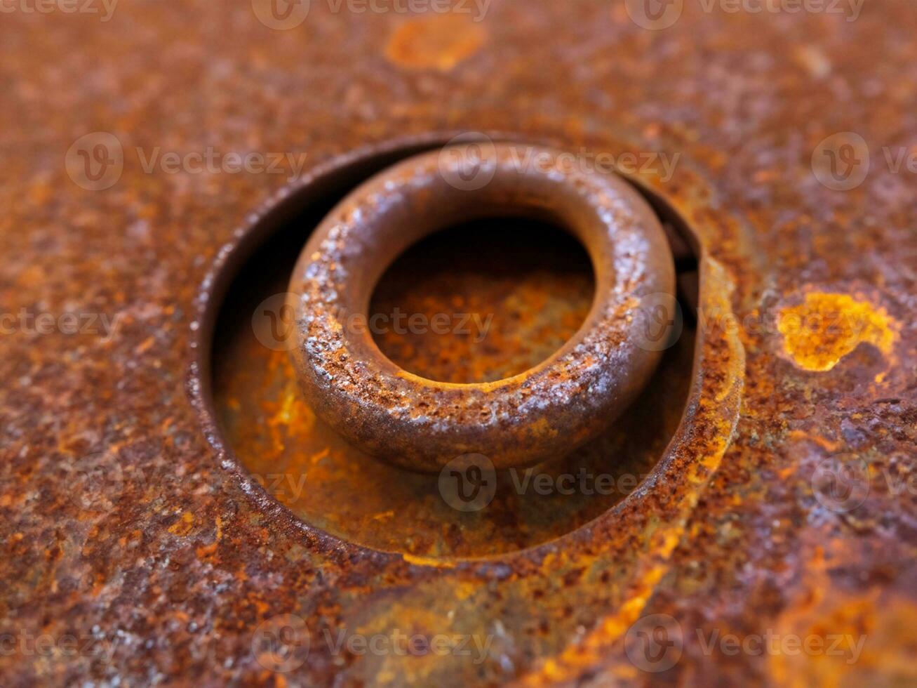 dichtbij omhoog roestig ijzer achtergrond, structuur foto