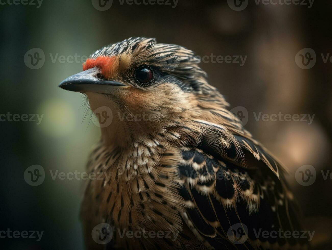 quelea vogel portret gemaakt met generatief ai technologie foto