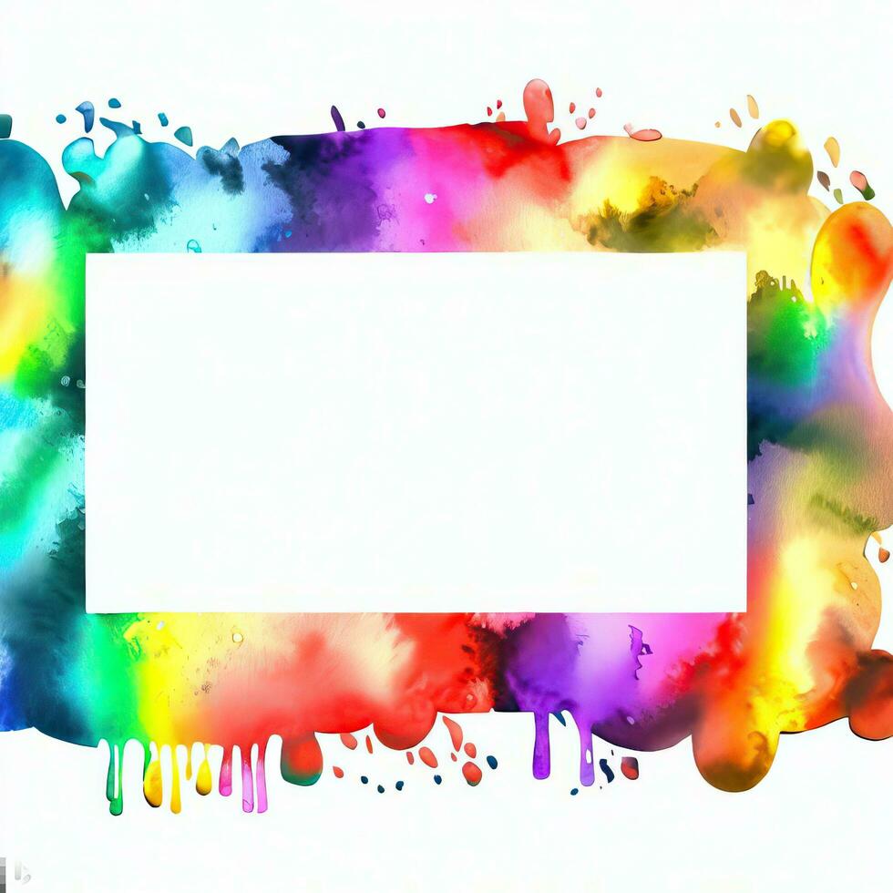 abstract poeder splatted achtergrond bevriezen beweging van kleur poeder verkennen generatief ai foto