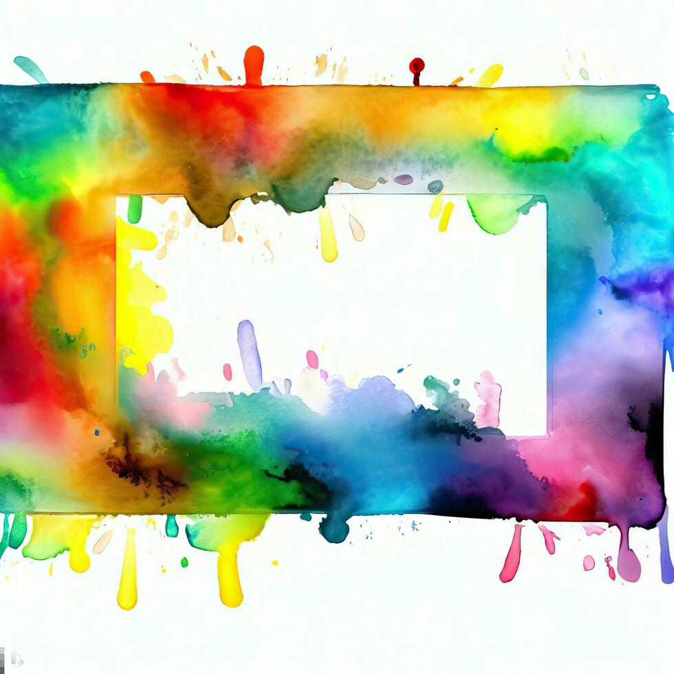 abstract poeder splatted achtergrond bevriezen beweging van kleur poeder verkennen generatief ai foto