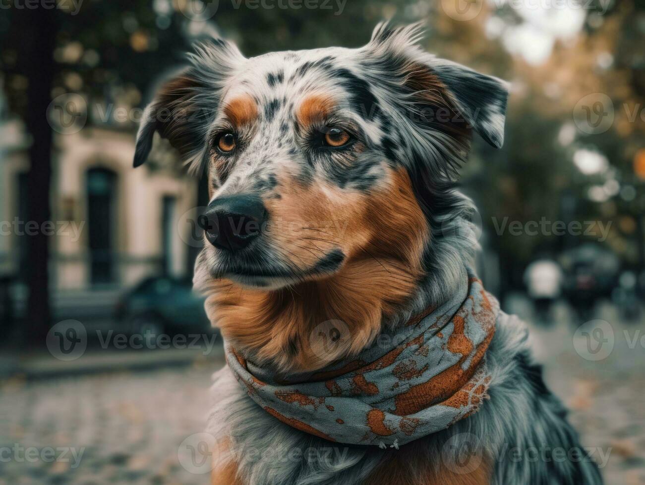 hond gemaakt met generatief ai technologie foto