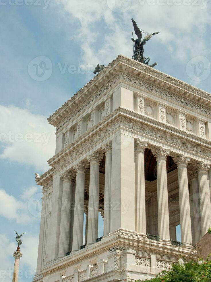 de stad rome in italië foto