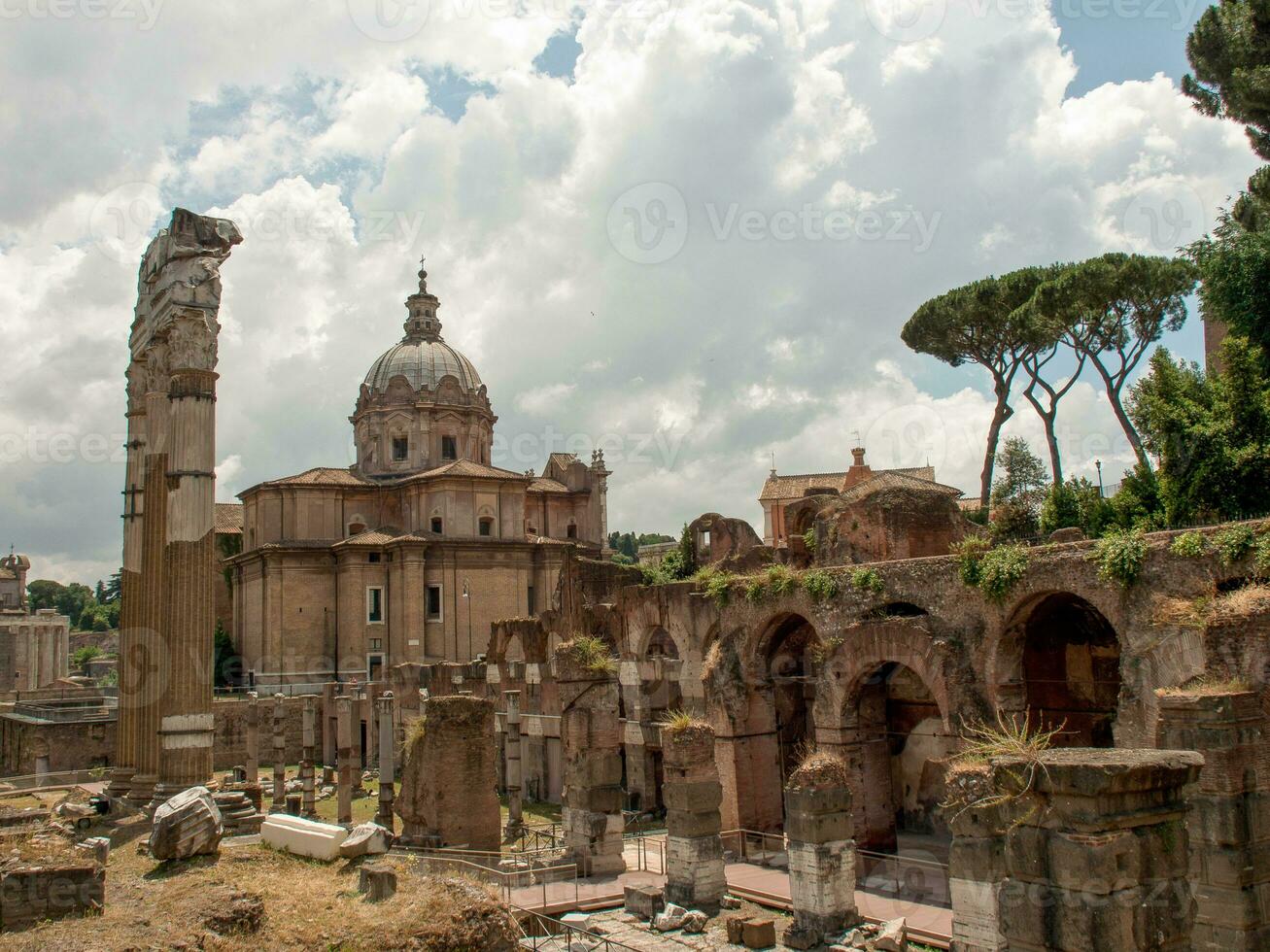 de stad van Rome foto