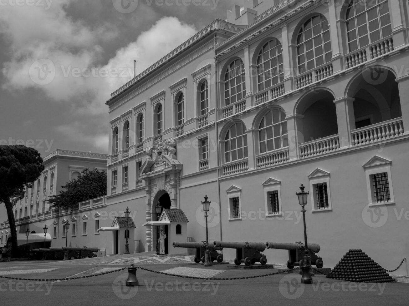 de stad van monte carlo foto