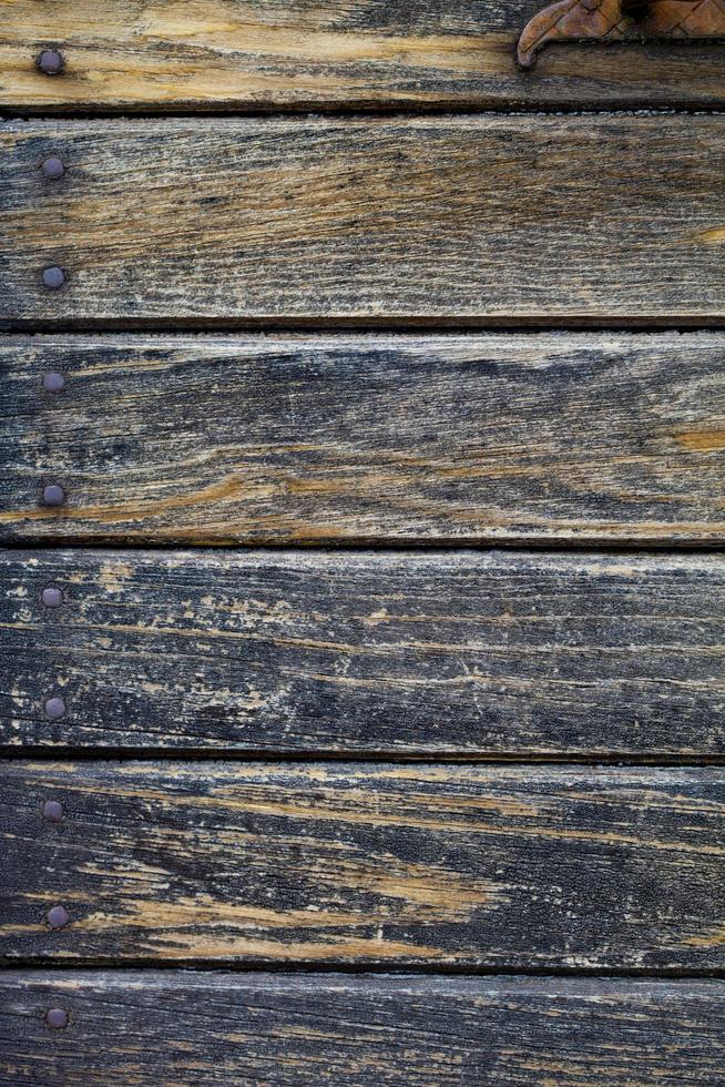 oude houten grunge deur textuur foto