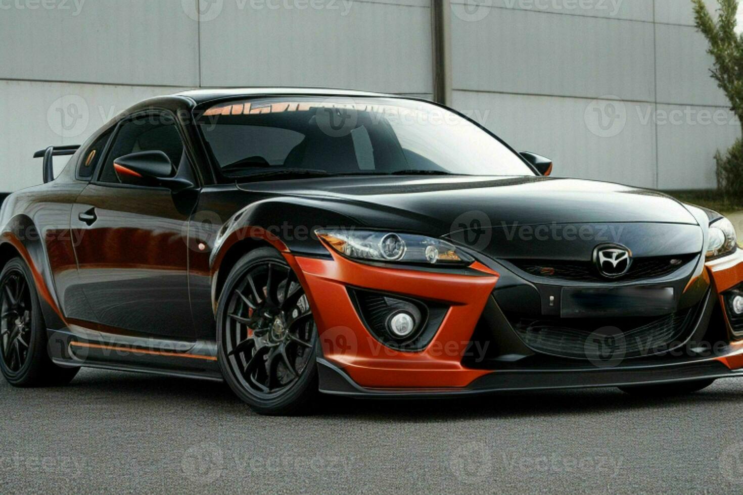 sport auto mazda rx8 jdm. ai generatief pro foto