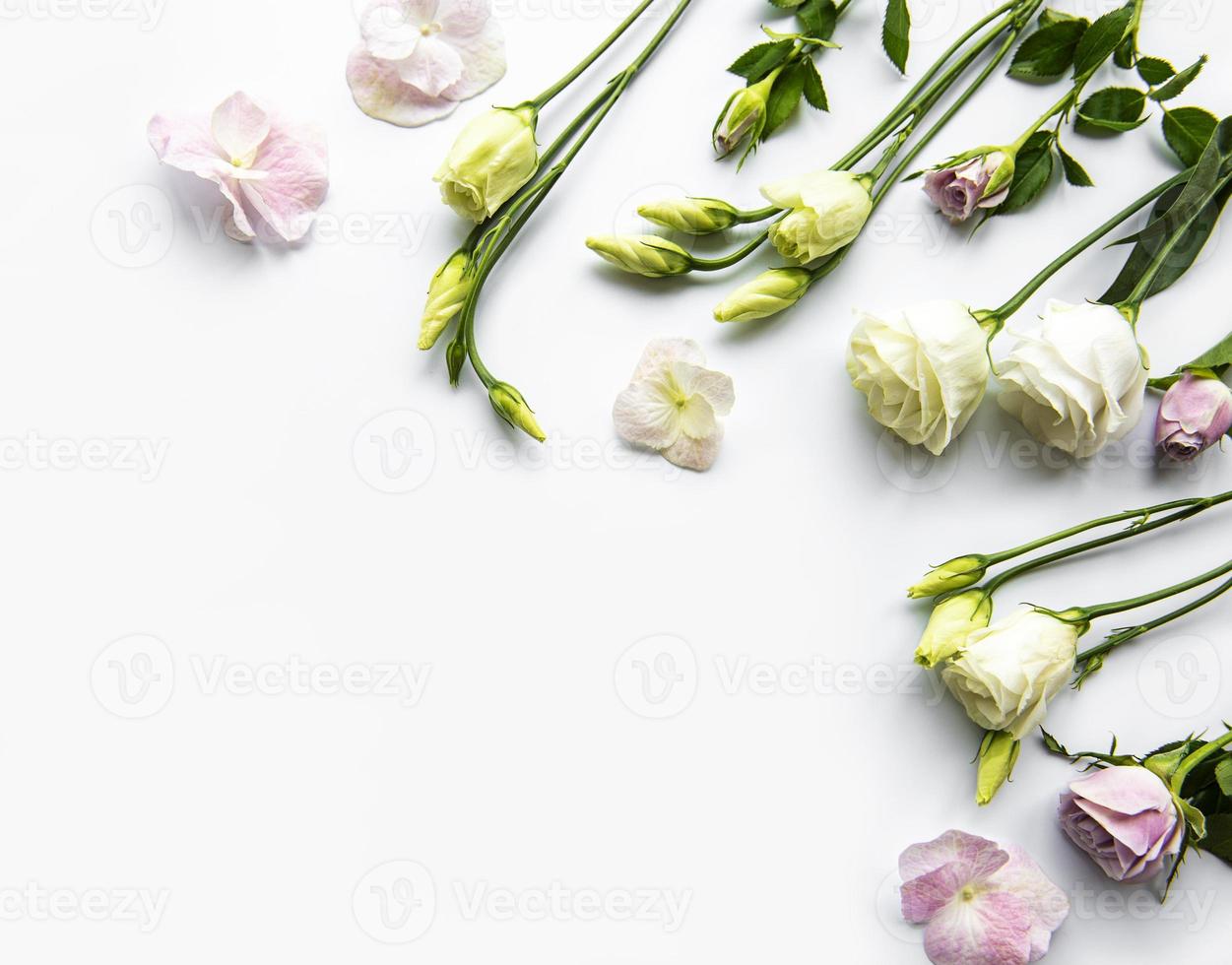 kader van bloemen foto