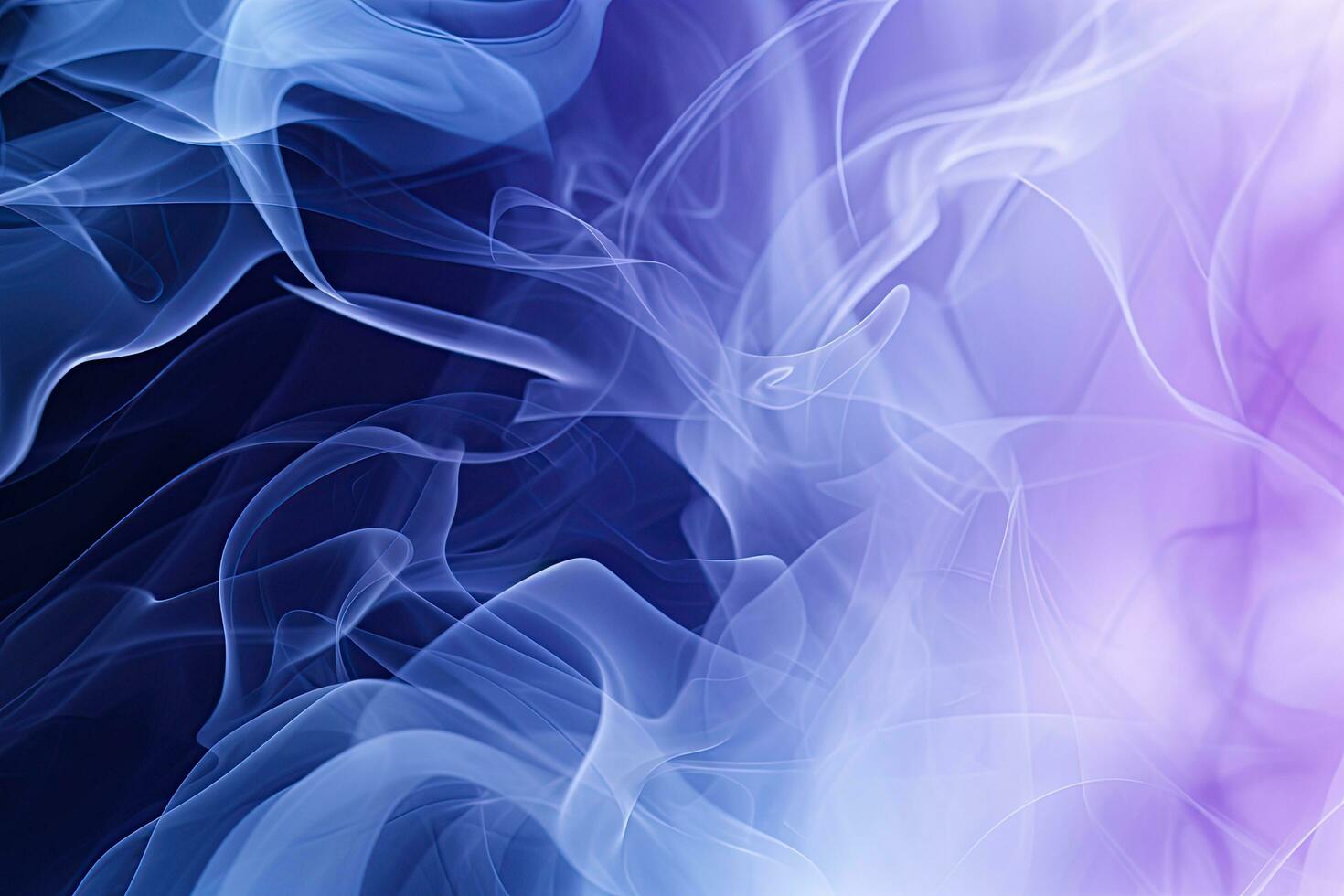 blauw Purper helling abstract achtergrond met rook, neon, gloed effect. generatief ai foto