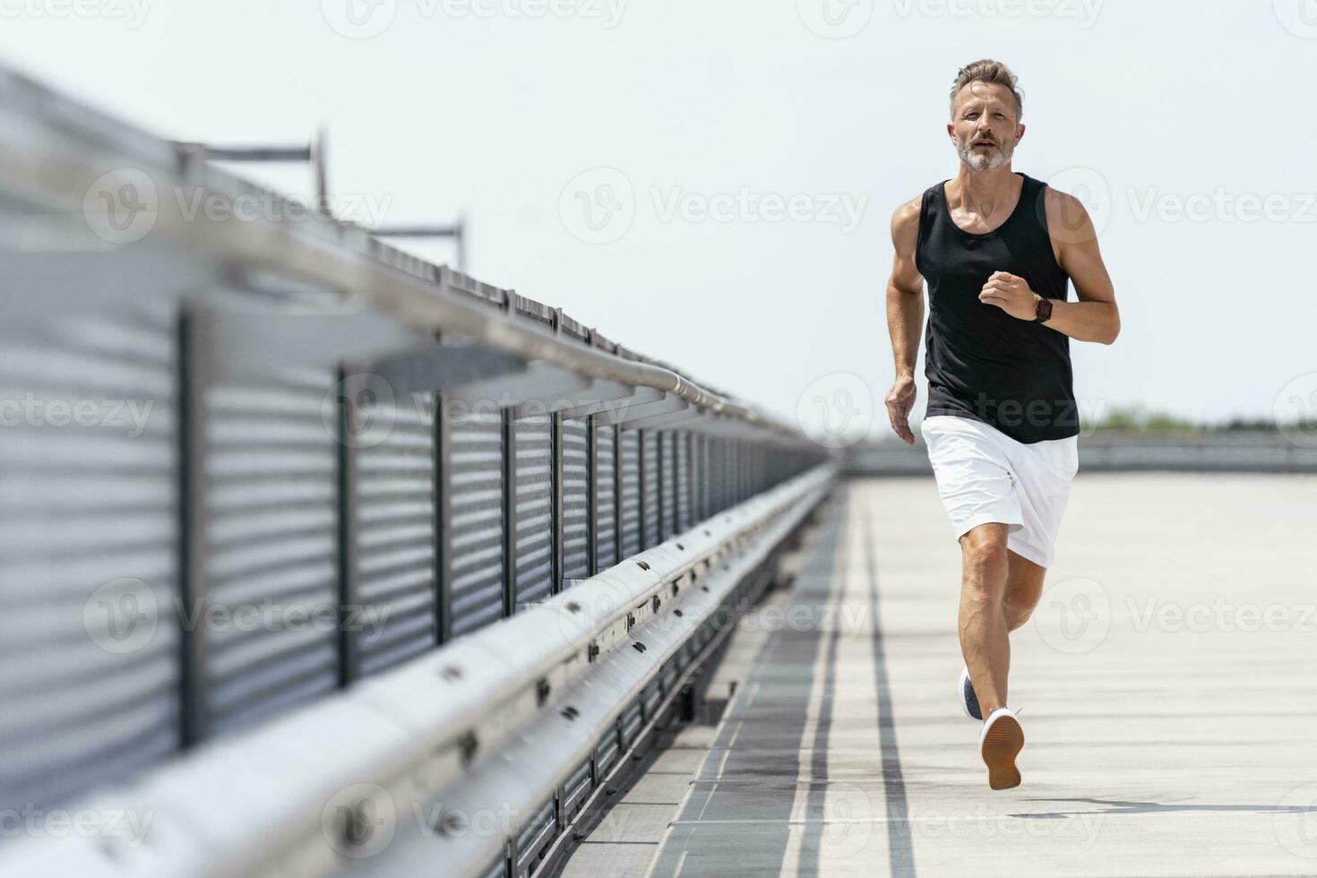 sportief Mens jogging foto