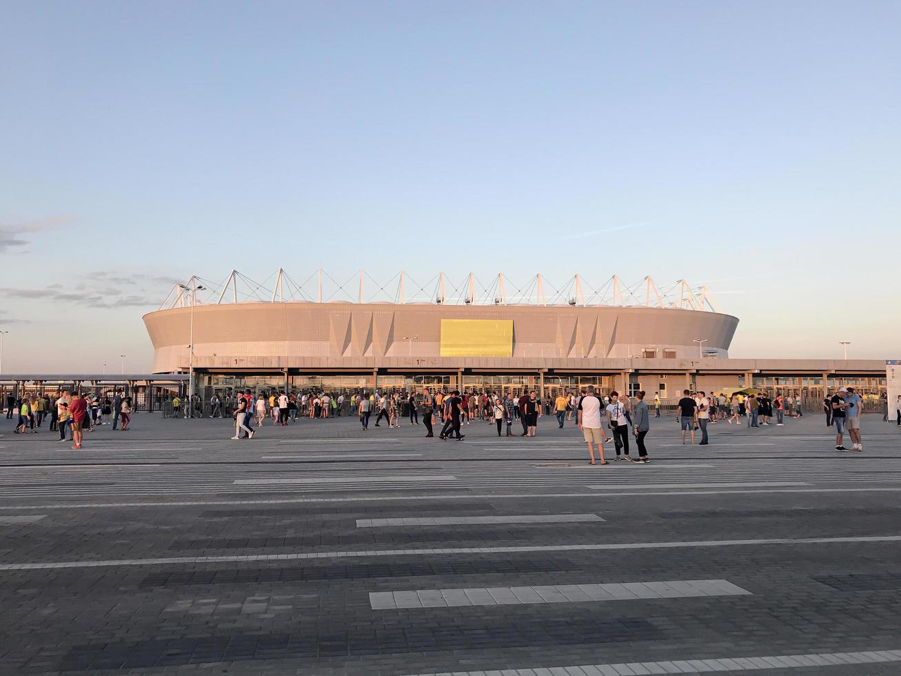 stadion van rostov in don stad. Rusland foto