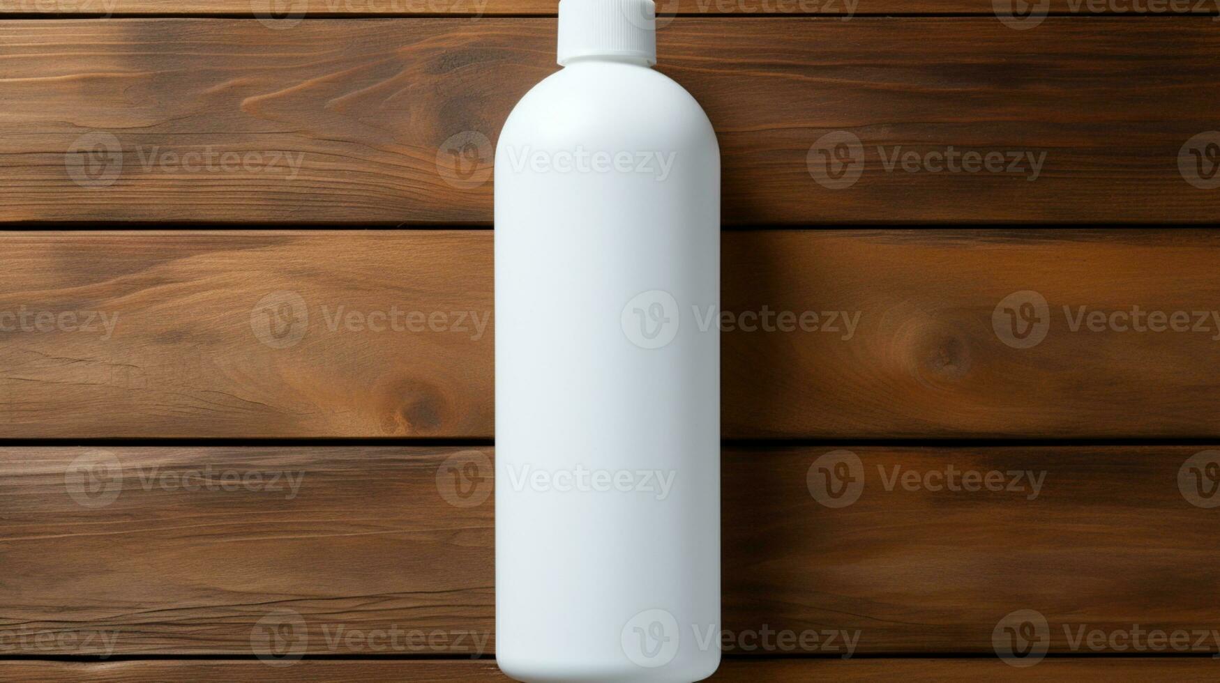 huid zorg Product fles, shampoo, lotion, met neurale achtergrond ai generatief foto