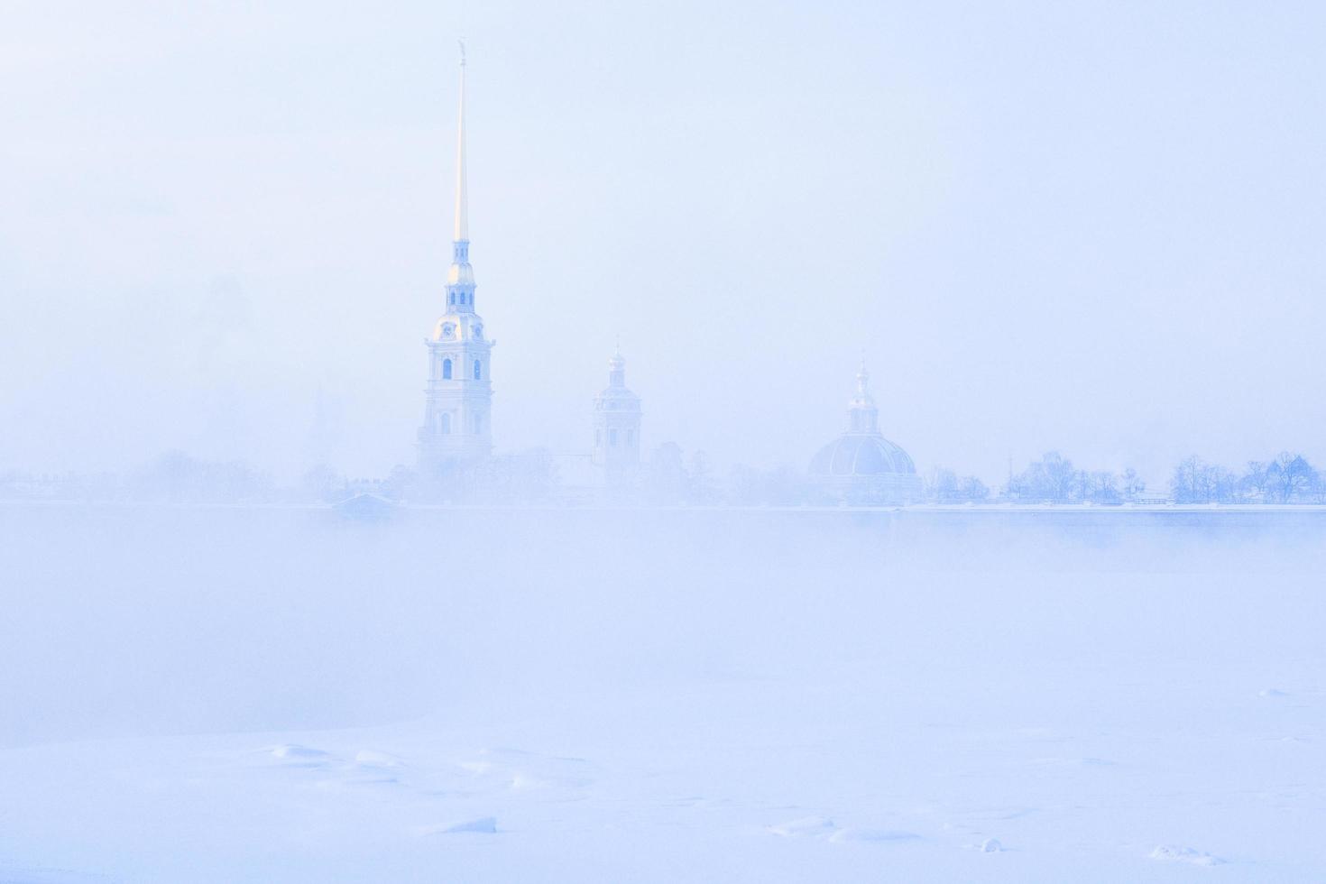 het fort van peter en paul, sint-petersburg, rusland foto