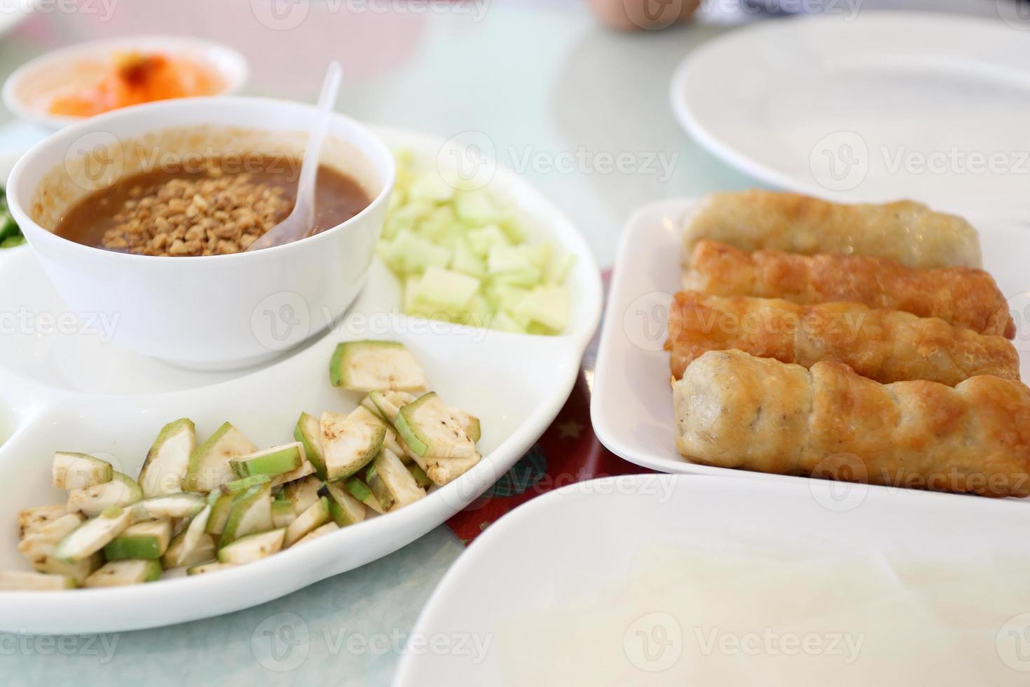 heerlijk Vietnamees eten foto