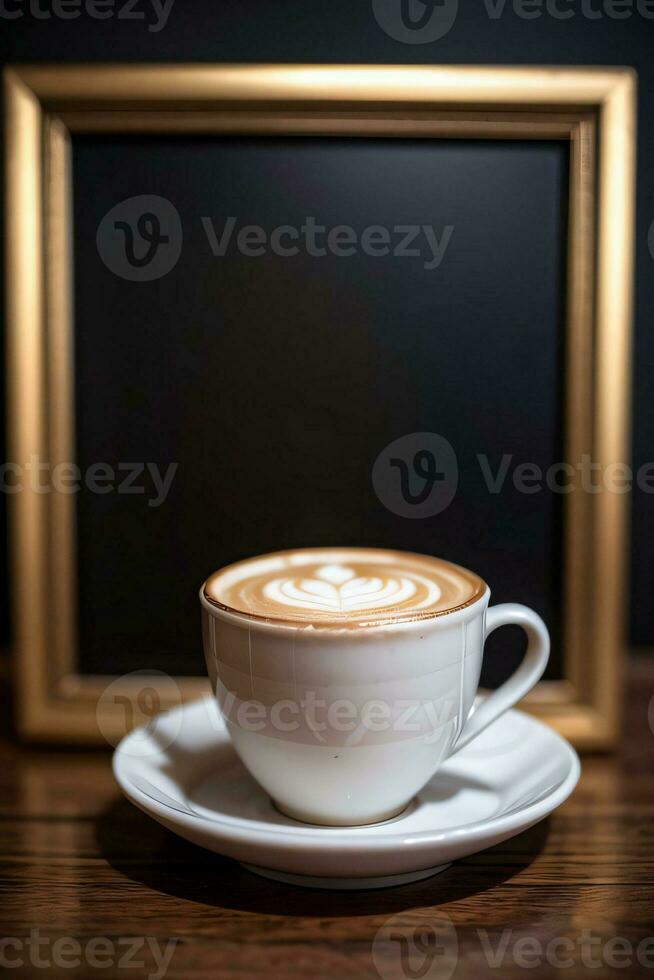 studio foto van de kop van koffie